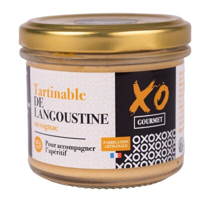 Spreadable langoustine with XO cognac