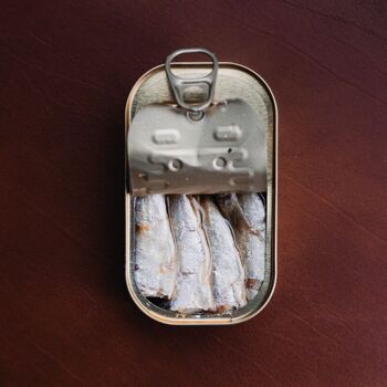 Mini sardines à l'huile d'olive - 115g 1