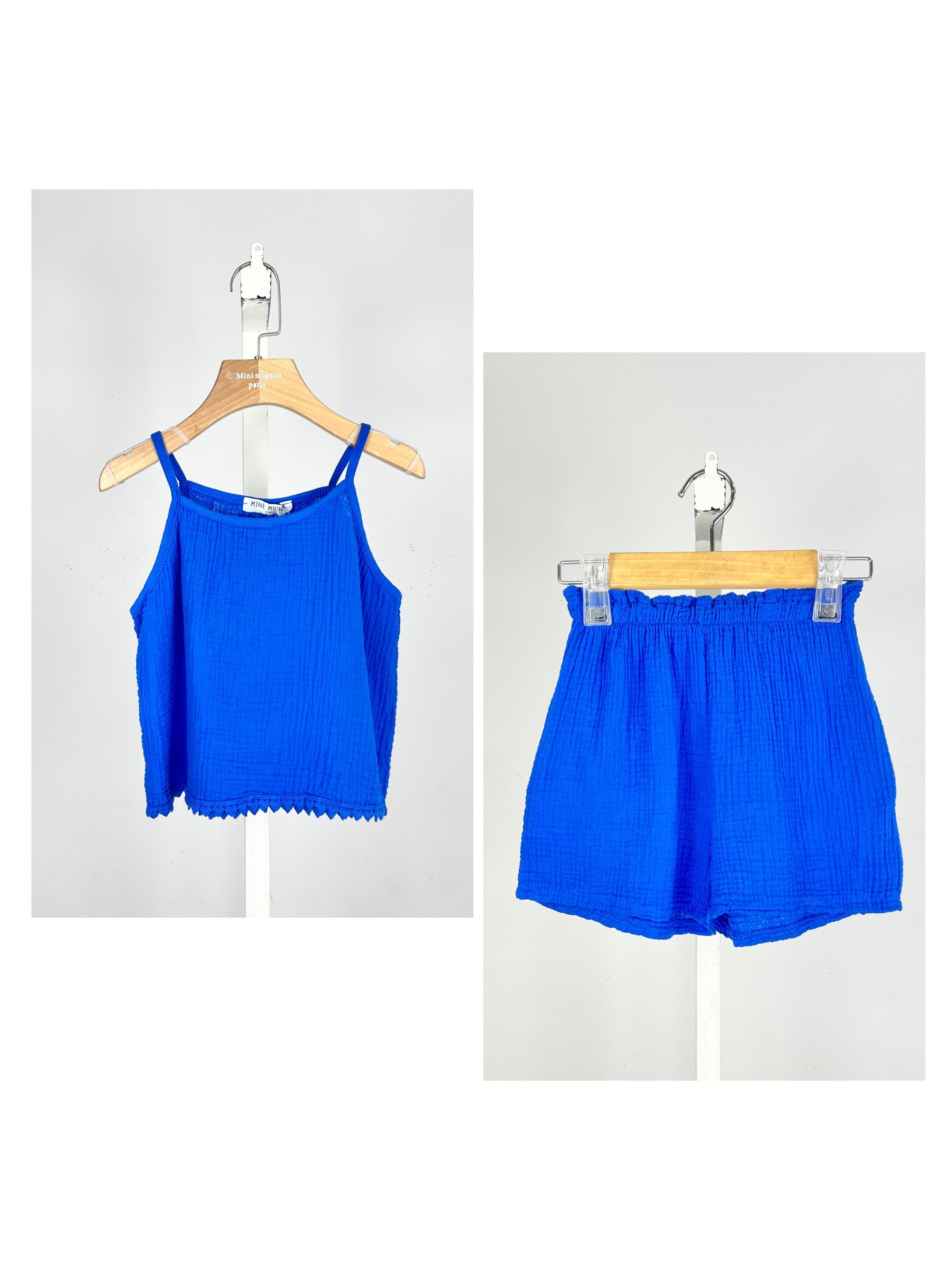 Baumwollgaze-Set für Mädchen