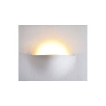Ledkia Applique Intégration Plaque de Plâtre pour Ampoule LED G9 Coupée 403x403 mm Blanc 3