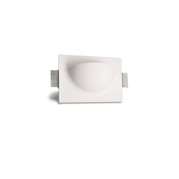 Ledkia Applique Plâtre/Pladur Intégration pour Ampoule LED E14 Coupée 283x283 mm Blanc 3