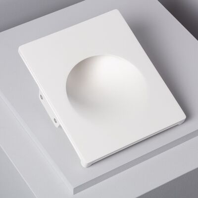 Applique Murale Intégration Ledkia Plâtre/Pladur pour Ampoule LED GU10 / GU5.3 Coupe 253x213 mm Blanc