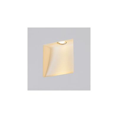 Ledkia Applique Intégration Plâtre/Pladur LED 2W Coupe 353x293 mm Blanc Chaud 2700K