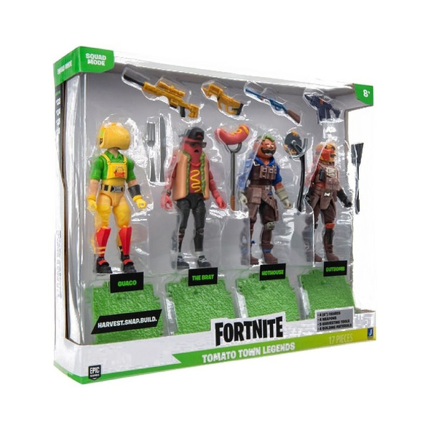 Figuras Fortnite 4 Tomato Town Legends