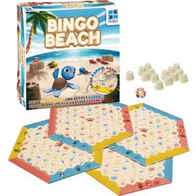 Juego de bingo de playa alemán