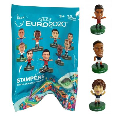 Euro 2020-Stempelfigur in individueller Tasche