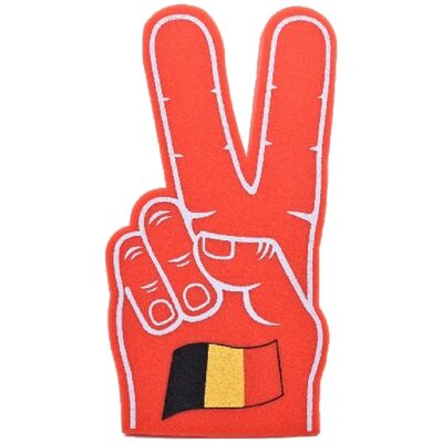 Hand Foam Glove Belgium Supporter - 450x260Cm