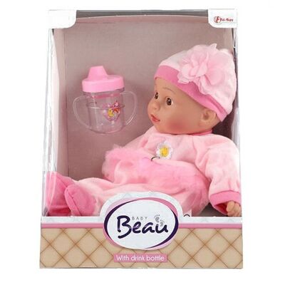 Baby Doll 30Cm With Feeding Bottle