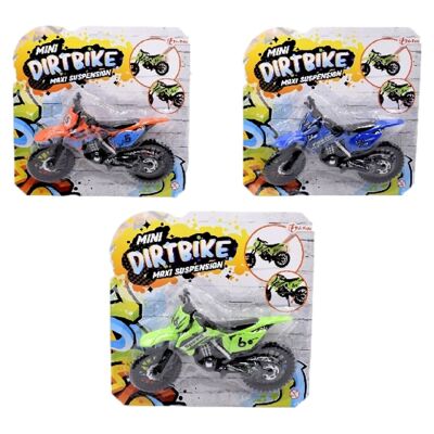 Dirt Bike Motorcycle 1:12 With Suspension