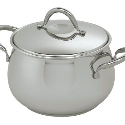 OLYMPIA • Saucepan ø 16 cm, with lid - SERAFINO ZANI