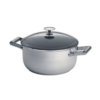 VICKERS CASSEROLE ø 24 cm • avec couvercle - SERAFINO ZANI