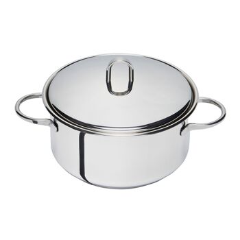 Scandia, casserole ø 24 cm, sans couvercle - SERAFINO ZANI