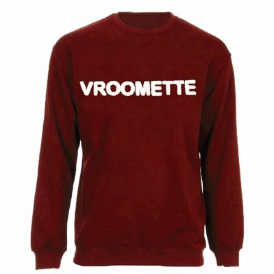 La Vroomette Rosso sweatshirt
