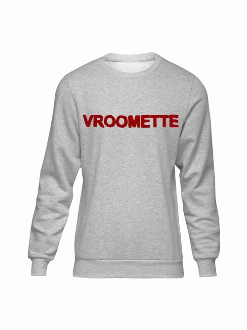 Sweatshirt La Vroomette Grigio