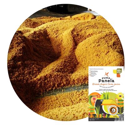 Pura Panela Wholesale MOQ 25kg (unrefined whole cane sugar)