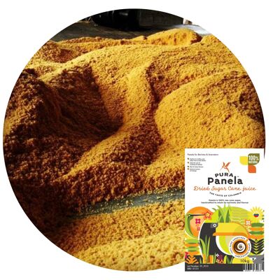Pura Panela Wholesale MOQ 25kg (unrefined whole cane sugar)