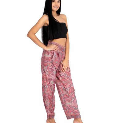 Women's Straight Silk Pants