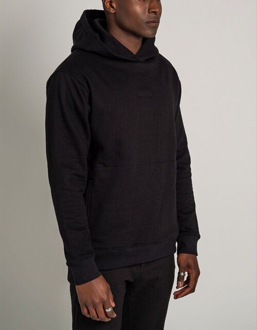 Hoodie Deep Black