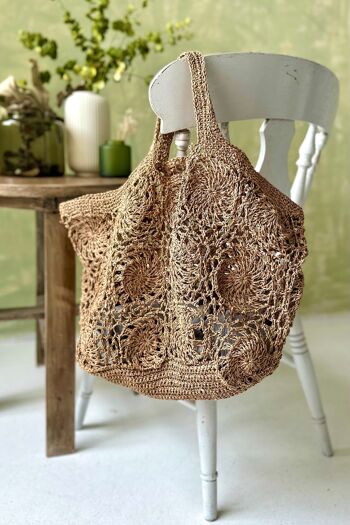 Sac RAPHIA CROCHET 3