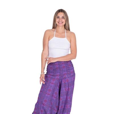 Purple Yoga Harem Pants