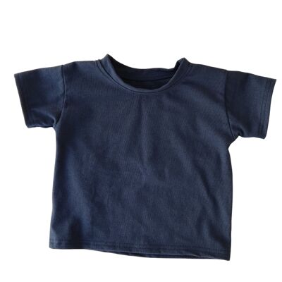 Sirio Kurzarm-T-Shirt Marineblau