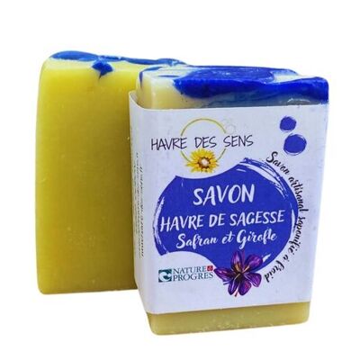 SURFRATED SOAP WITH SAFFRON
