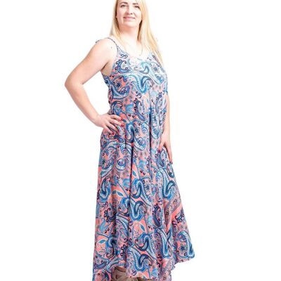 Sommerkleid in Übergröße mit Trägern