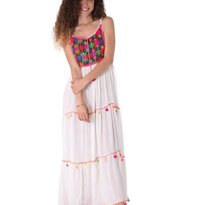 Pack of Summer Beach Dresses with Pompoms