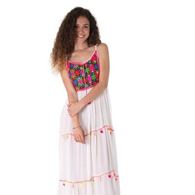 Pack of Summer Beach Dresses with Pompoms