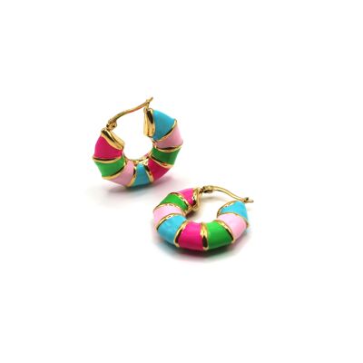 Celestial Hoops Earrings - Midsummer Dream Collection
