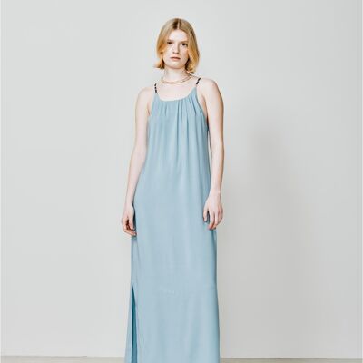 San Lucar Halter Dress - Blue