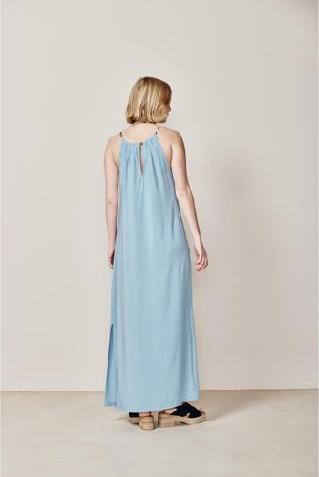 Robe dos nu San Lucar - Bleu 3