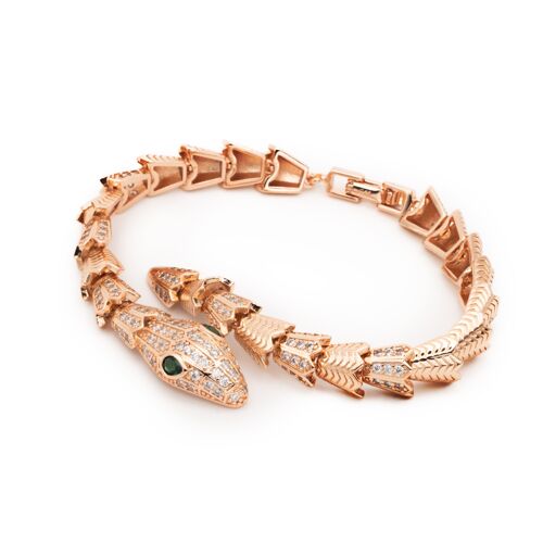 Serpentine Bracelet - Leur de Rose Collection