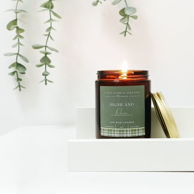 Highland Rose Soy Candle