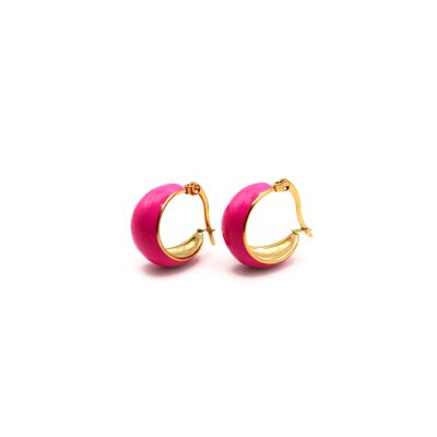 Blush Hoop Earrings - Midsummer Dream Collection