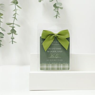 Scottish woodland walk wax melts