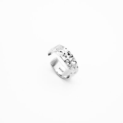 Anello aperto in argento sterling