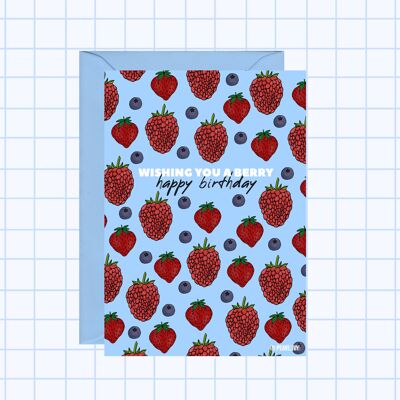 Berry Birthday Card