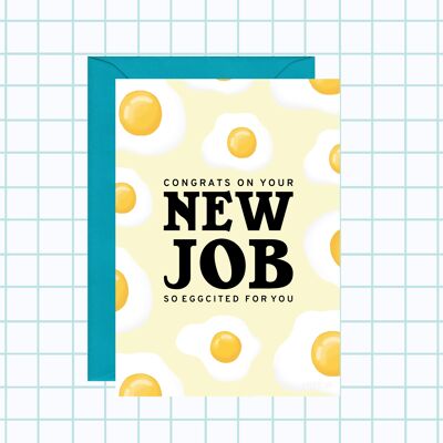 New Job Egg Card