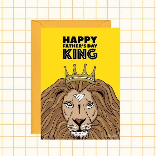 Lion Father's Card