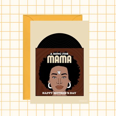 Vinyl Mother's Day Card