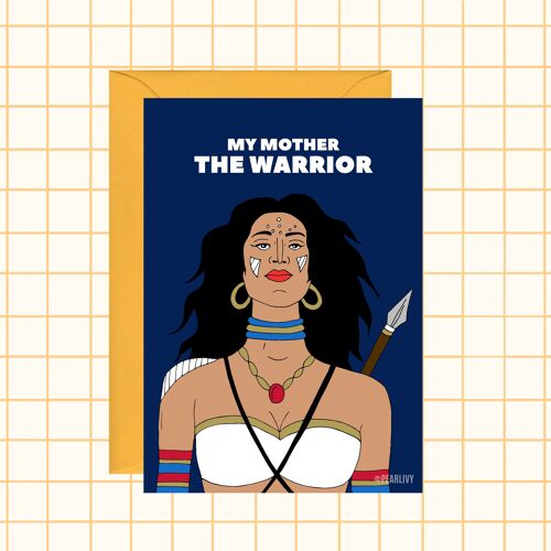 Warrior Mum Card
