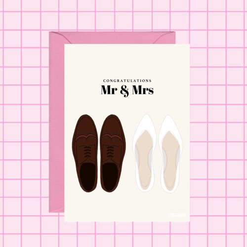 Wedding Shoes Card