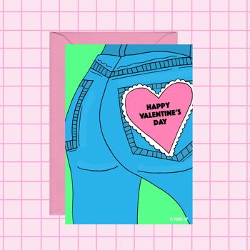 Carte Saint Valentin Jean