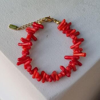 Bracelet "Alghero" rouge 2