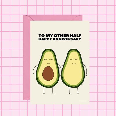 Avocado Wedding Card