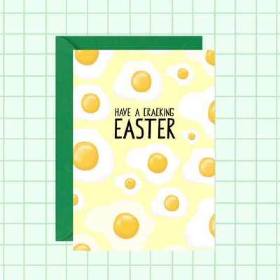 Tarjeta de huevo de Pascua