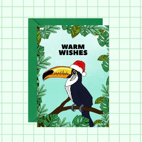 Warm Wishes Christmas Card