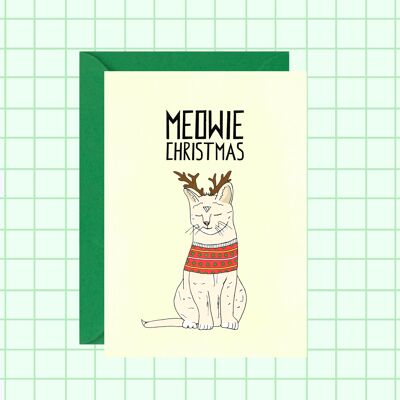 Meowie Christmas Card