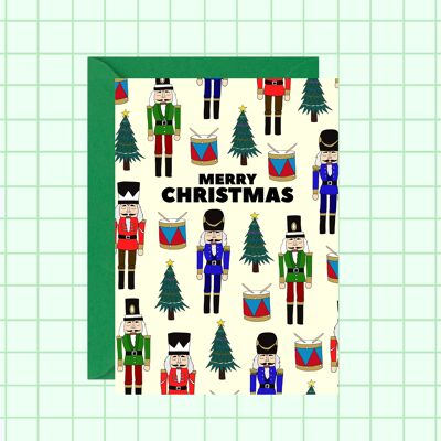 Cartolina di Natale dello Schiaccianoci